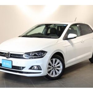 2021 Volkswagen Polo white gasoline used car Japan export