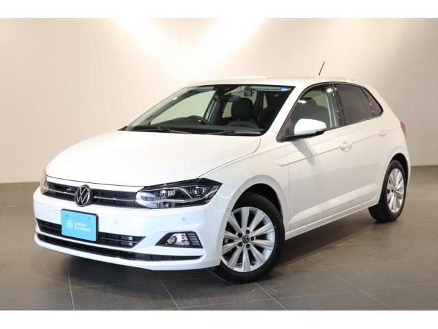 Ref:AUX-23618934 VOLKSWAGEN POLO 2021 1 2021 Volkswagen Polo white gasoline used car Japan export