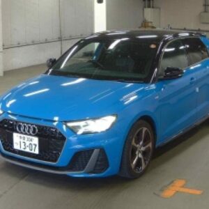 2019 Audi A1 Sportback blue gasoline used car Japan export