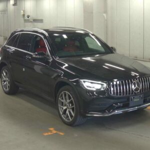 2021 Mercedes Benz Glc-Class black gasoline used car Japan export