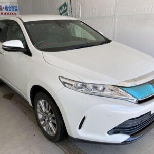 2017 Toyota Harrier pearl gasoline used car Japan export