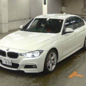 2017 Bmw 3 Series white gasoline used car Japan export