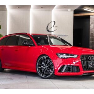 2015 Audi Rs6 Avant red gasoline used car Japan export
