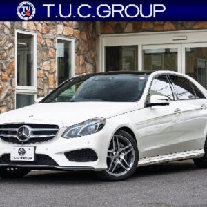 2016 Mercedes Benz E-Class white gasoline used car Japan export