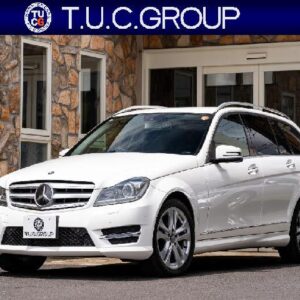 2013 Mercedes Benz C-Class white gasoline used car Japan export