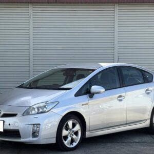 2009 Toyota Prius silver hybrid used car Japan export