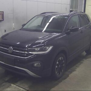 2021 Volkswagen T-Cross black gasoline used car Japan export