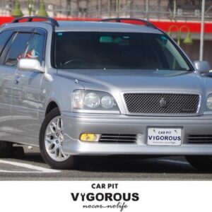 2007 Toyota Crown Estate silver gasoline used car Japan export