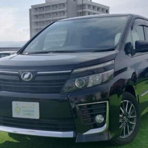 2014 Toyota Voxy black gasoline used car Japan export