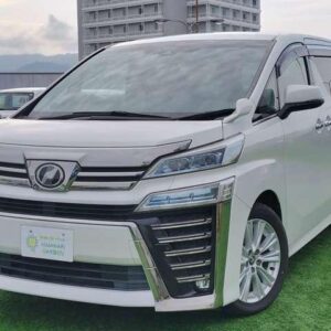 2018 Toyota Vellfire pearl gasoline used car Japan export