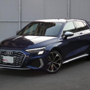 2023 Audi S3 blue gasoline used car Japan export