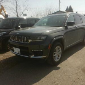 2023 Chrysler Jeep Jeep Grand Cherokee L black gasoline used car Japan export