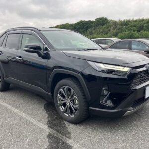 2024 Toyota Rav4 black gasoline used car Japan export