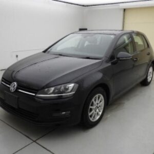 2013 Volkswagen Golf black gasoline used car Japan export