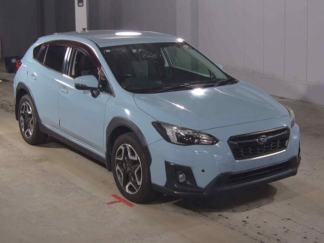 Ref:AUX-23635979 SUBARU XV 2017 1 2017 Subaru Xv blue gasoline used car Japan export