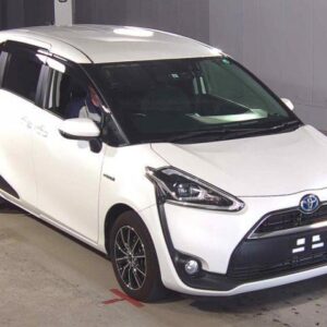 2015 Toyota Sienta pearl gasoline used car Japan export