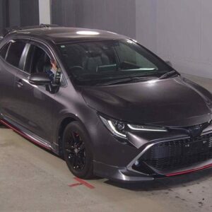 2021 Toyota Corollasport gray gasoline used car Japan export
