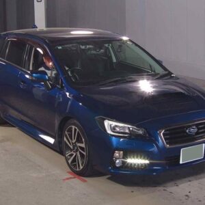 2014 Subaru Levorg blue gasoline used car Japan export