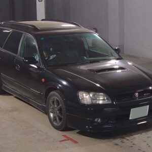 2001 Subaru Legacy Touring Wagon black gasoline used car Japan export