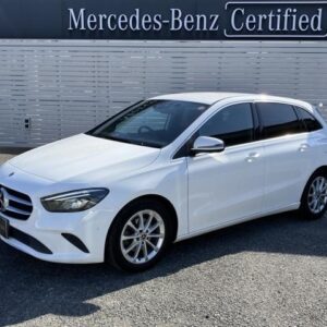2019 Mercedes Benz B-Class white gasoline used car Japan export