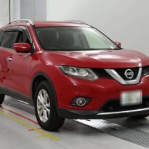 2016 Nissan X-Trail red gasoline used car Japan export