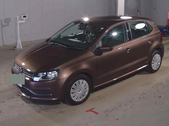 Ref:AUX-23636325 VOLKSWAGEN POLO 2015 1 2015 Volkswagen Polo tea gasoline used car Japan export