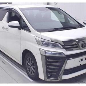 2020 Toyota Vellfire pearl gasoline used car Japan export