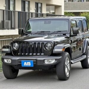 2020 Chrysler Jeep Jeep Wrangler Unlimited black gasoline used car Japan export