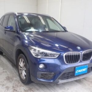 2017 Bmw X1 blue diesel used car Japan export