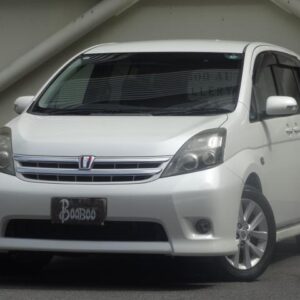 2009 Toyota Isis pearl gasoline used car Japan export