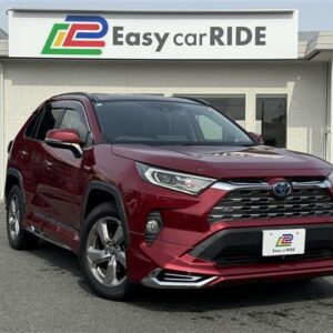 2020 Toyota Rav4 red gasoline used car Japan export