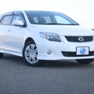 2008 Toyota Corolla Fielder white gasoline used car Japan export