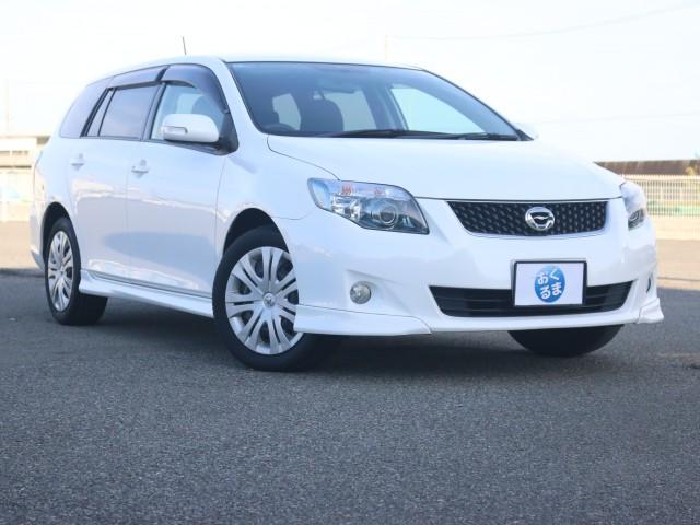 Ref:AUX-23640626 TOYOTA COROLLA FIELDER 2008 1 2008 Toyota Corolla Fielder white gasoline used car Japan export