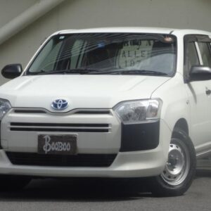 2021 Toyota Probox white hybrid used car Japan export