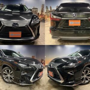 2016 Lexus Rx black gasoline used car Japan export