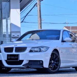 2009 Bmw 3 Series white gasoline used car Japan export