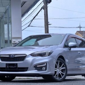 2017 Subaru Impreza Sports silver gasoline used car Japan export