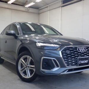 2022 Audi Q5 Sportback gray hybrid used car Japan export