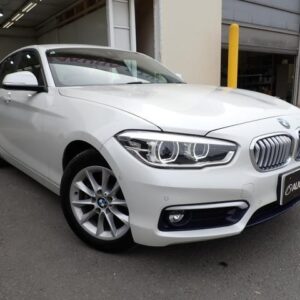 2017 Bmw 1 Series white diesel used car Japan export