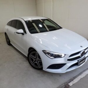 2021 Mercedes Benz Cla-Class Shooting Brake white diesel used car Japan export