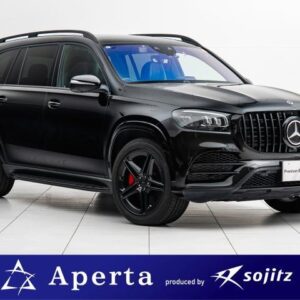 2020 Mercedes Benz Gls black diesel used car Japan export