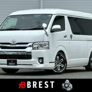 2019 Toyota Hiace Wagon pearl gasoline used car Japan export