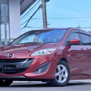 2013 Mazda Premacy red gasoline used car Japan export