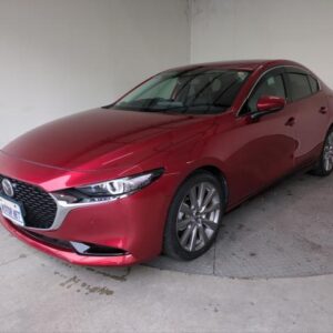 2020 Mazda Mazda3 Sedan red gasoline used car Japan export