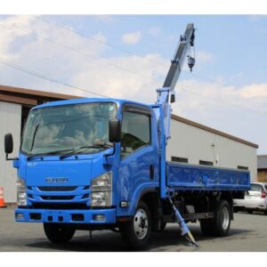 2015 Isuzu Elf Truck blue diesel used car Japan export