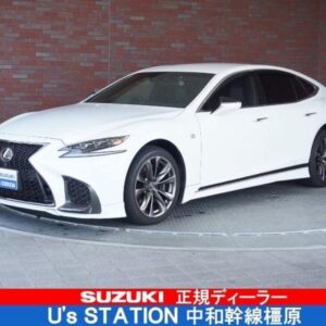 2018 Lexus Ls pearl gasoline used car Japan export
