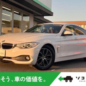 2017 Bmw 4 Series white gasoline used car Japan export
