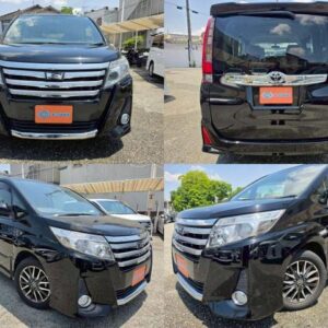 2015 Toyota Noah black gasoline used car Japan export