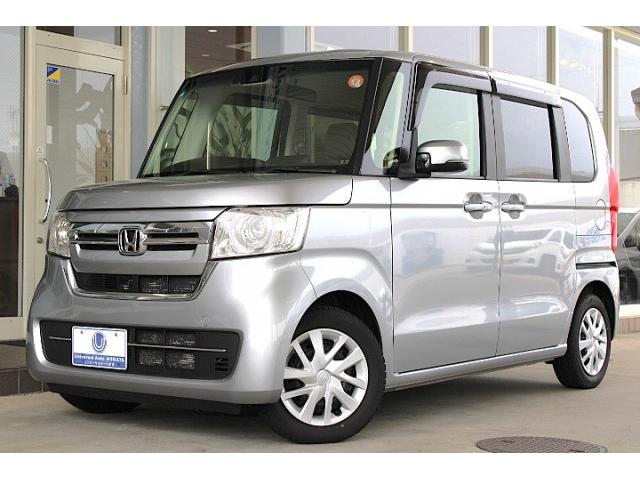 Ref:AUX-23656557 HONDA N-BOX 2021 1 2021 Honda N-Box silver gasoline used car Japan export