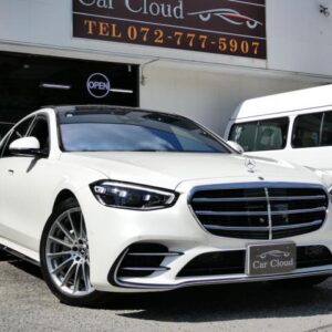 2021 Mercedes Benz S-Class pearl hybrid used car Japan export